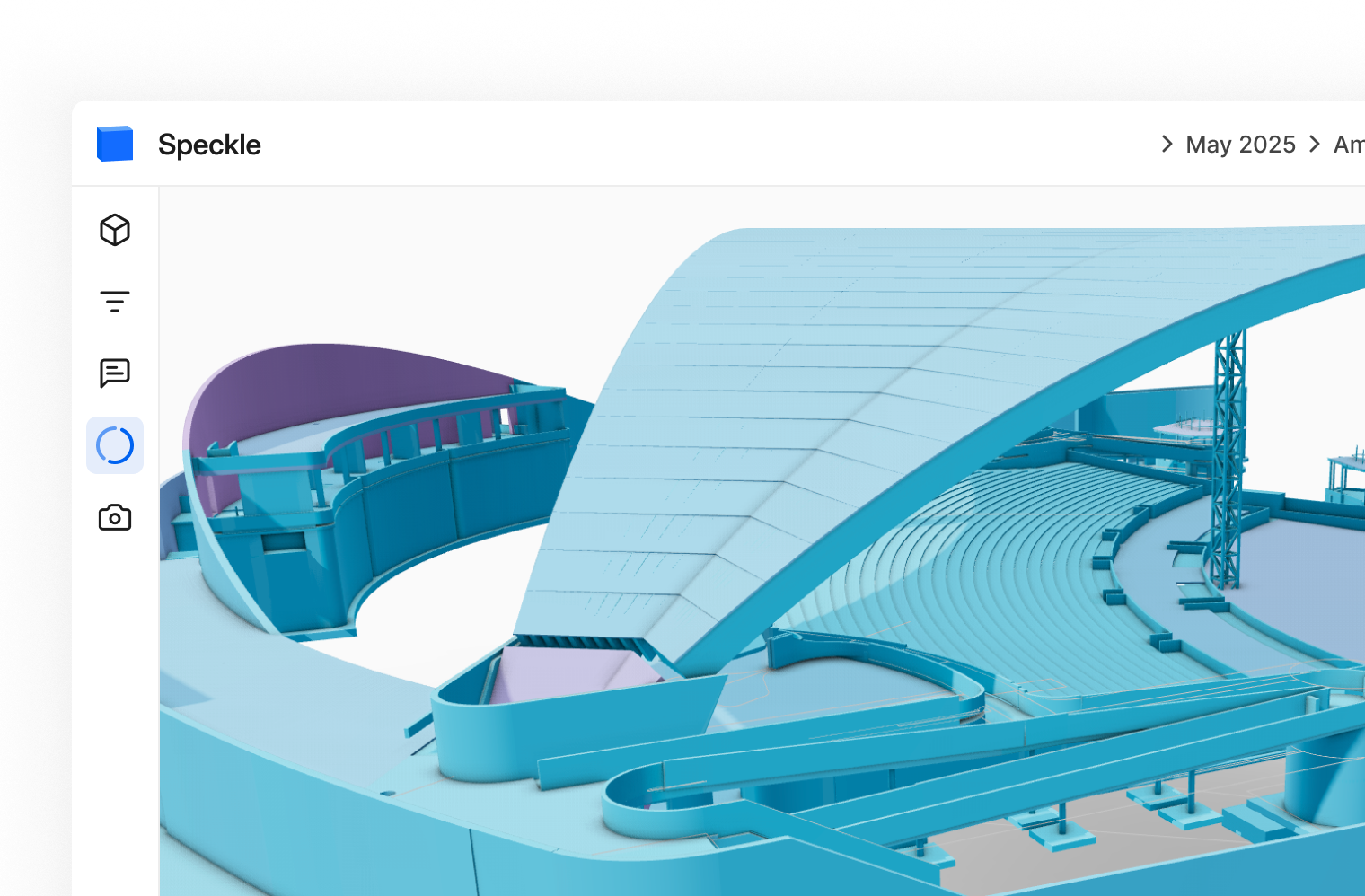 Speckle application window