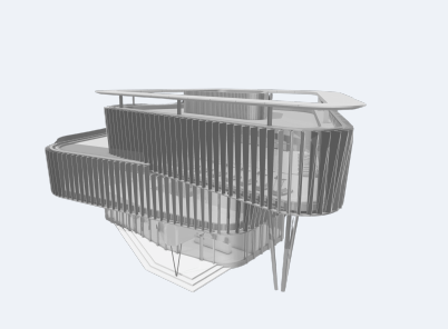 3D model of Carter Wing
