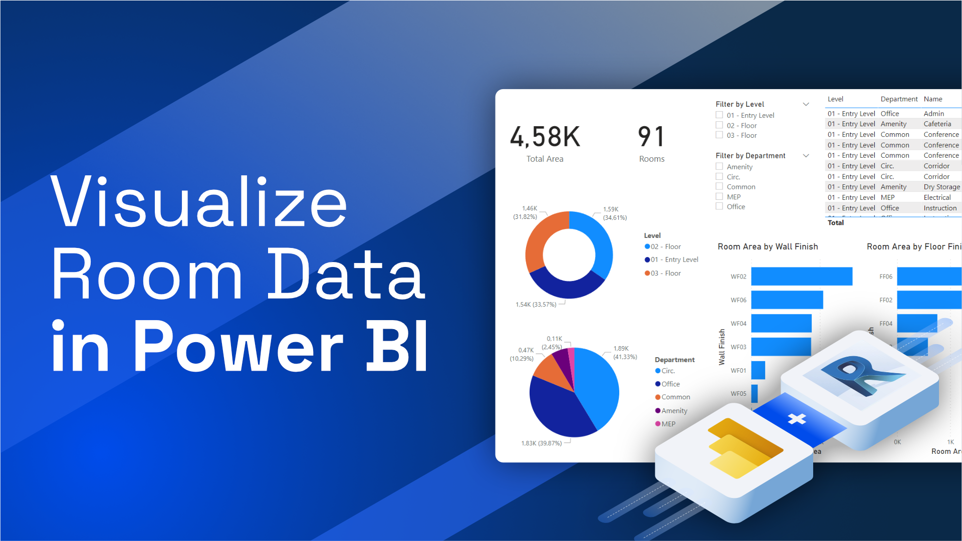 Visualizing Room Data in Power BI