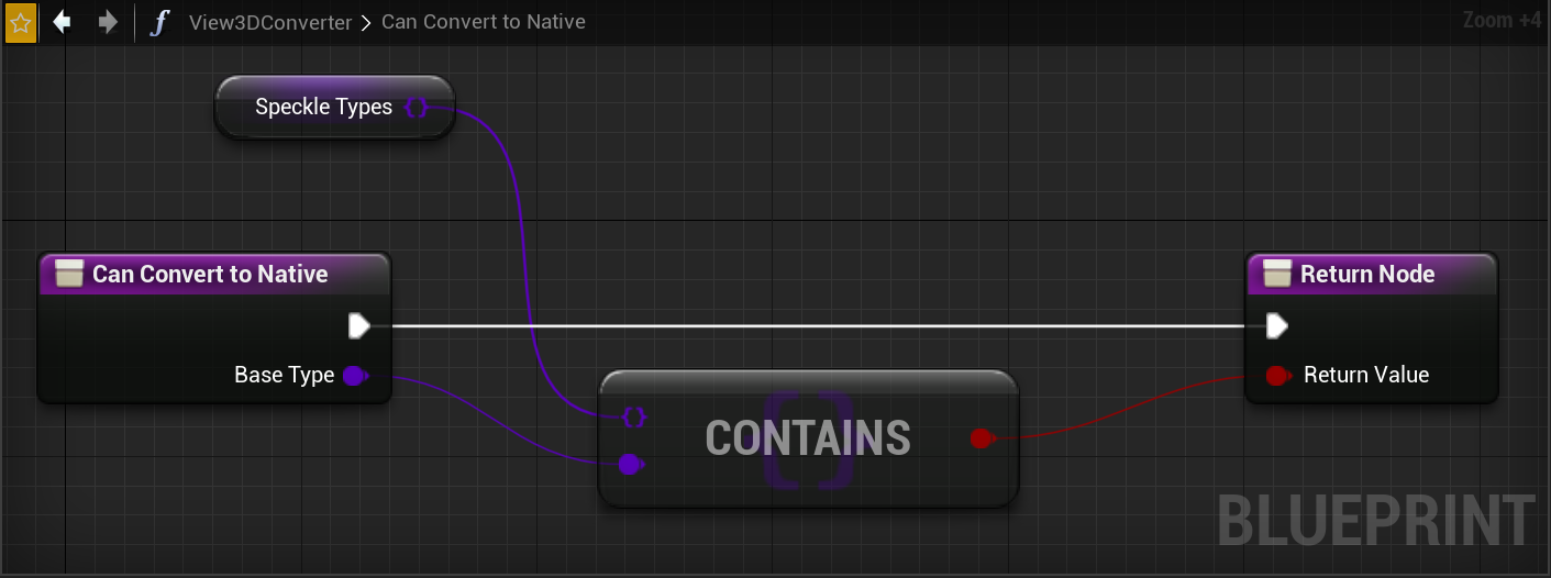 Screenshot of Can Convert To Native blueprint function