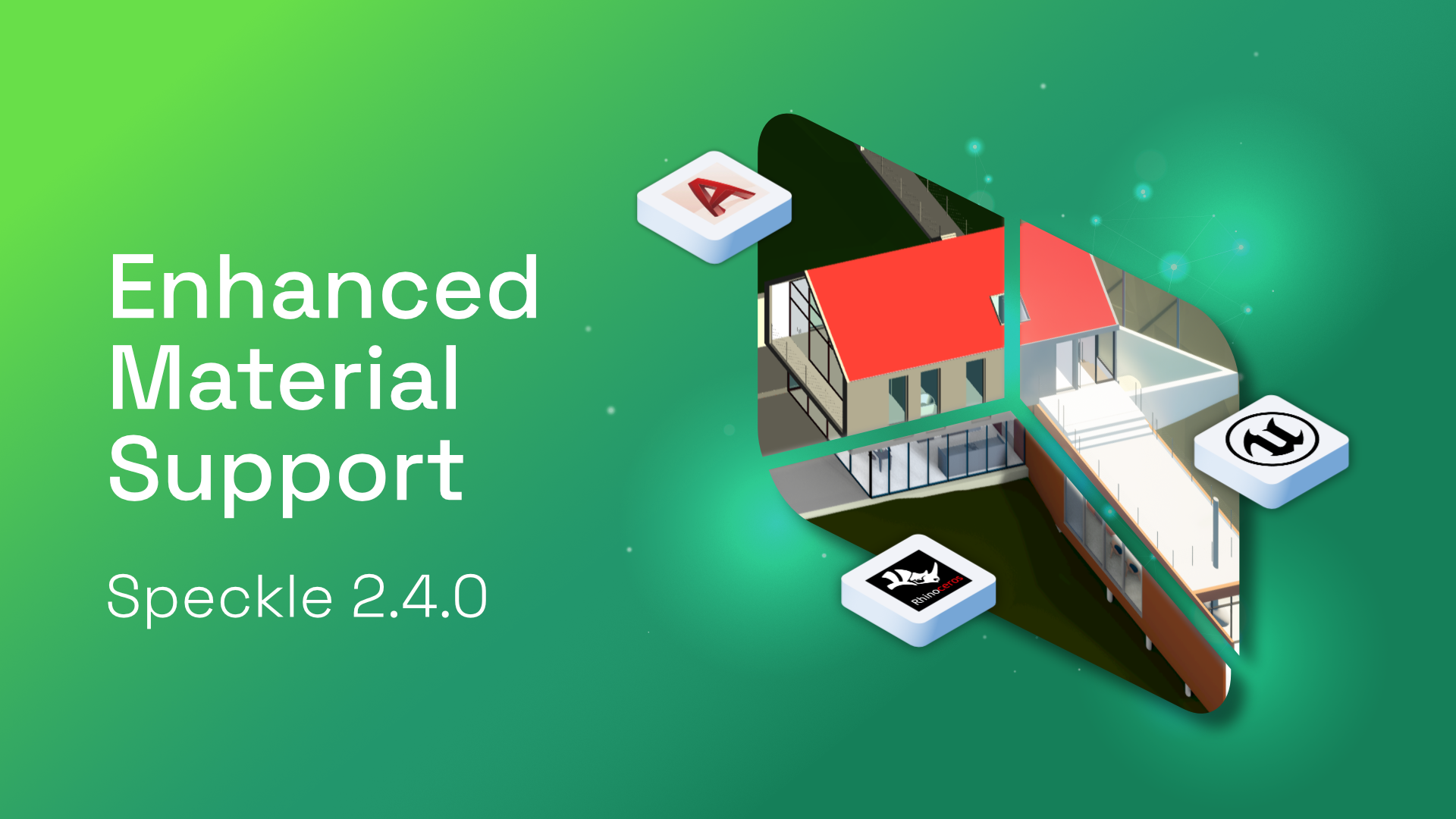 Speckle 2.4.0 Changes - Enhanced Material Support