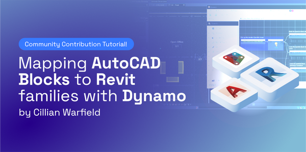 Mapping AutoCAD Blocks to Revit families with Dynamo